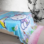 Selimut Aniston Hello kitty .,