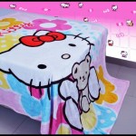 Selimut broden hello Kitty